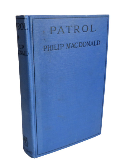 Patrol By Philip MacDonald 1929 book front cover