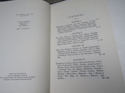 My Consulate In Samoa A Record of Four Years Sojourn In The Navigators Islands With Personal Experie book image 3