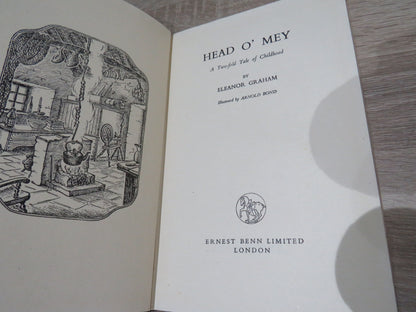 Head O' Mey A Two-Fold Tale of Childhood By Elanor Graham 1947 1st Edition book image 5