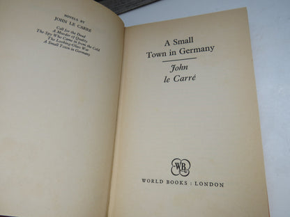A Small Town In Germany By John Le Carre 1969