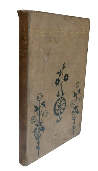 The Art of Masonry In Britain By William Diack 1904 The Stone Trades Journal book front cover