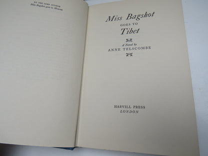 Miss Bagshot Goes To Tibet A Novel By Anne Telscombe book image 4