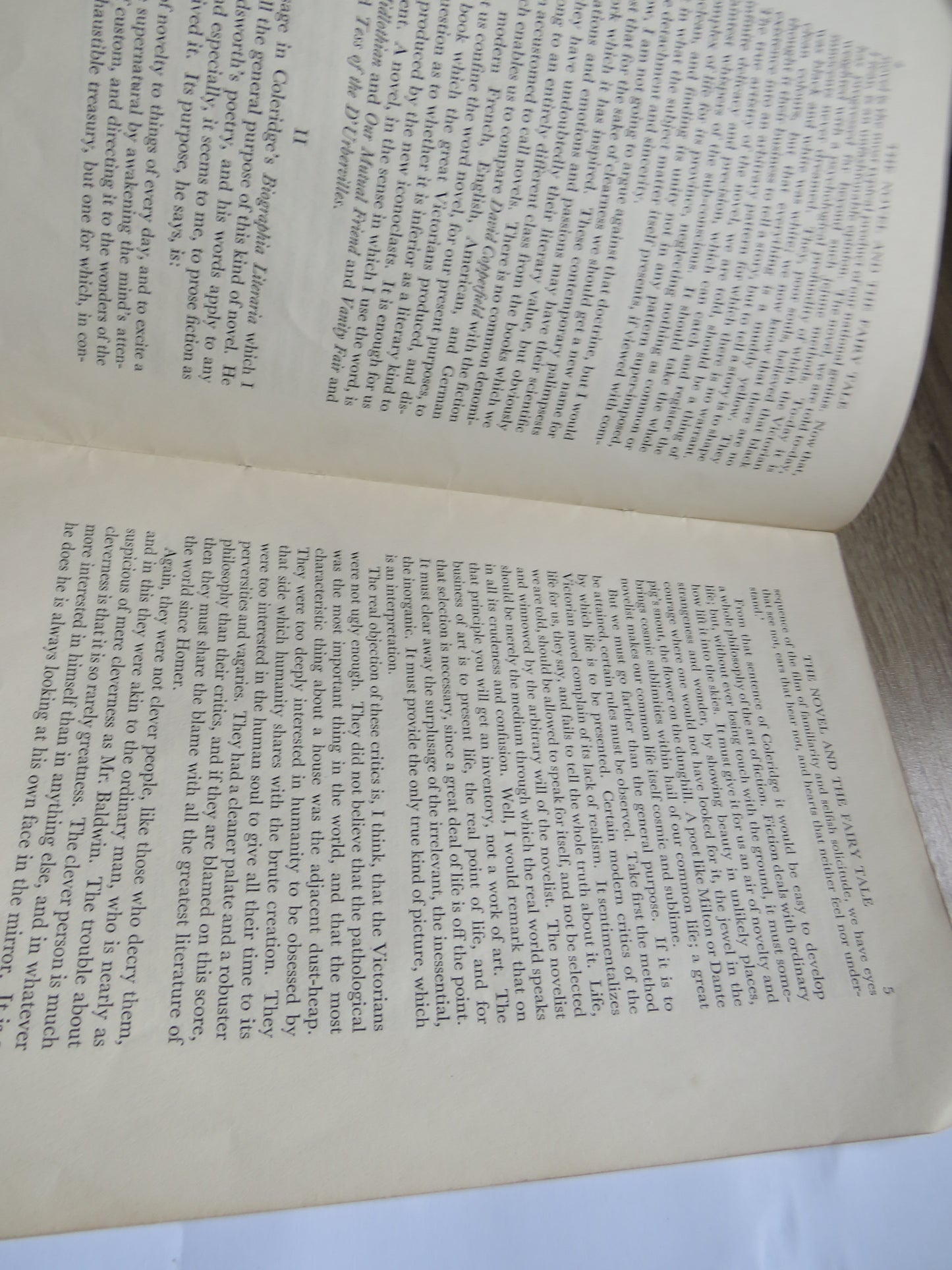 The Novel and The Fairy Tale By John Buchan 1931 The English Association