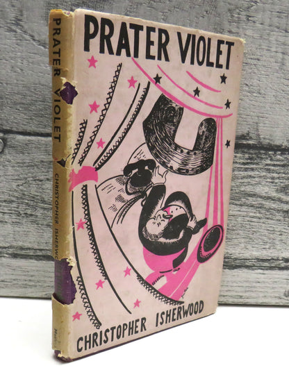 Prater Violet By Christopher Isherwood 1946 1st Edition book front cover
