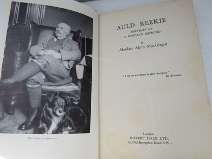 Auld Reekie Portrait Of A Lowland Boyhood By Alasdair Alpin MacGregor 1955