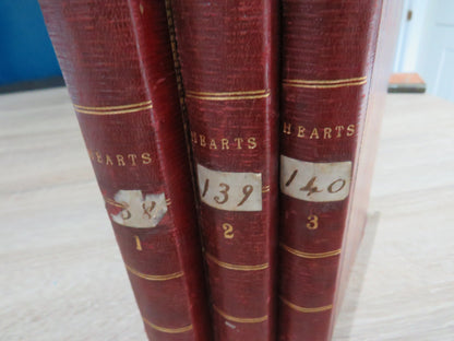 Hearts A Novel By David Christie Murray In Three Volumes 1883 book image 3