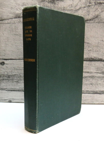 Lockerbie: A Narrative of Village Life In Bygone Days, By Thos Henderson 1937