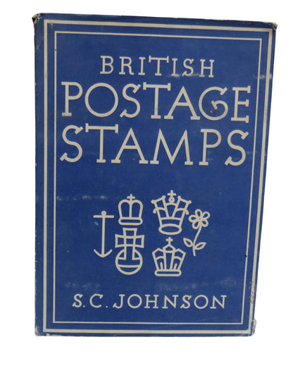 British Postage Stamps By S. C. Johnson 1944 book front cover