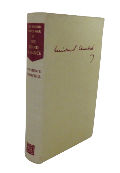 The Second World War Volume Three Grand Alliance By Winston Churchill 1953 book front cover