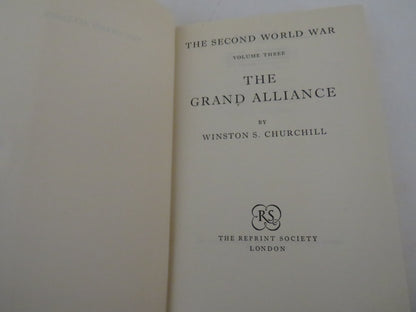 The Second World War Volume Three Grand Alliance By Winston Churchill 1953 book image 4