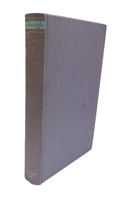 Edinburgh By Sacheverell Sitwell and Francis Bamford 1938 book front cover