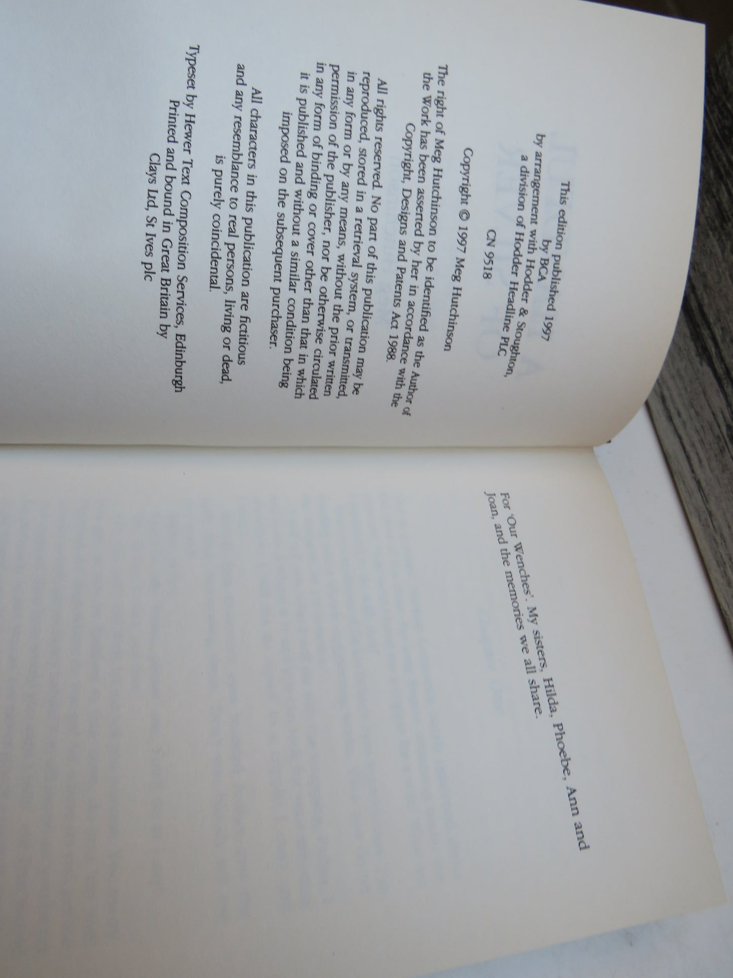 A Handful of Silver By Meg Hutchinson 1997