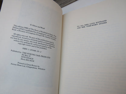 The Story of Scotland In Stone By Ian C. Hannah 1988