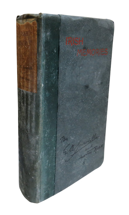 Irish Memories By E. OE. Somerville and Martin Ross 1918 book front cover