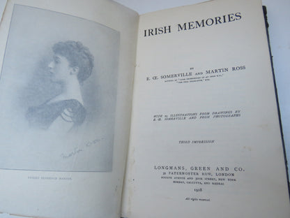 Irish Memories By E. OE. Somerville and Martin Ross 1918 book image 4