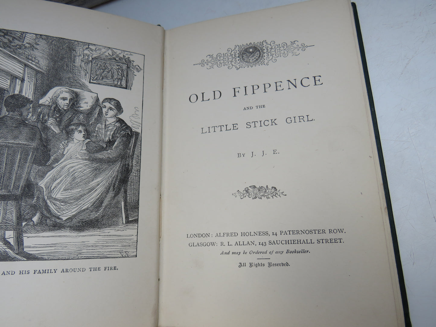 Old Fippence and The Little Stick Girl By J. J. E.