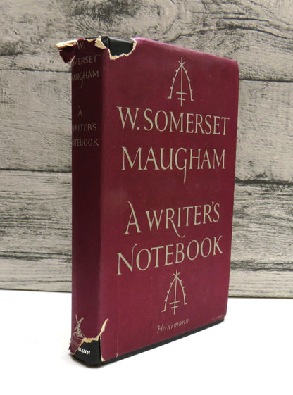 A Writer's Notebook By W. Somerset Maugham 1949 1st Edition