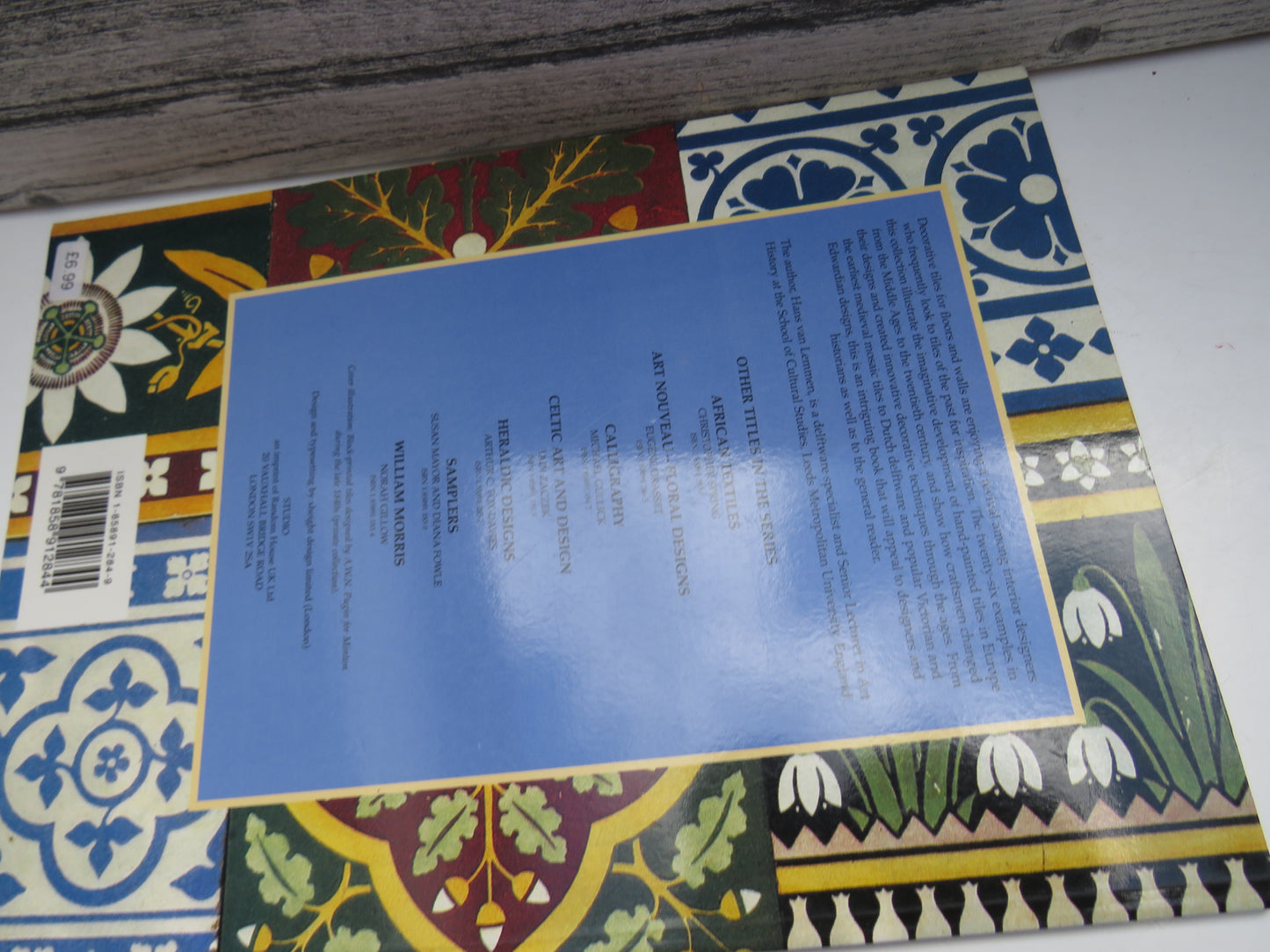 Decorative Tiles Throughout The Ages By Hans Van Lemmen 1997