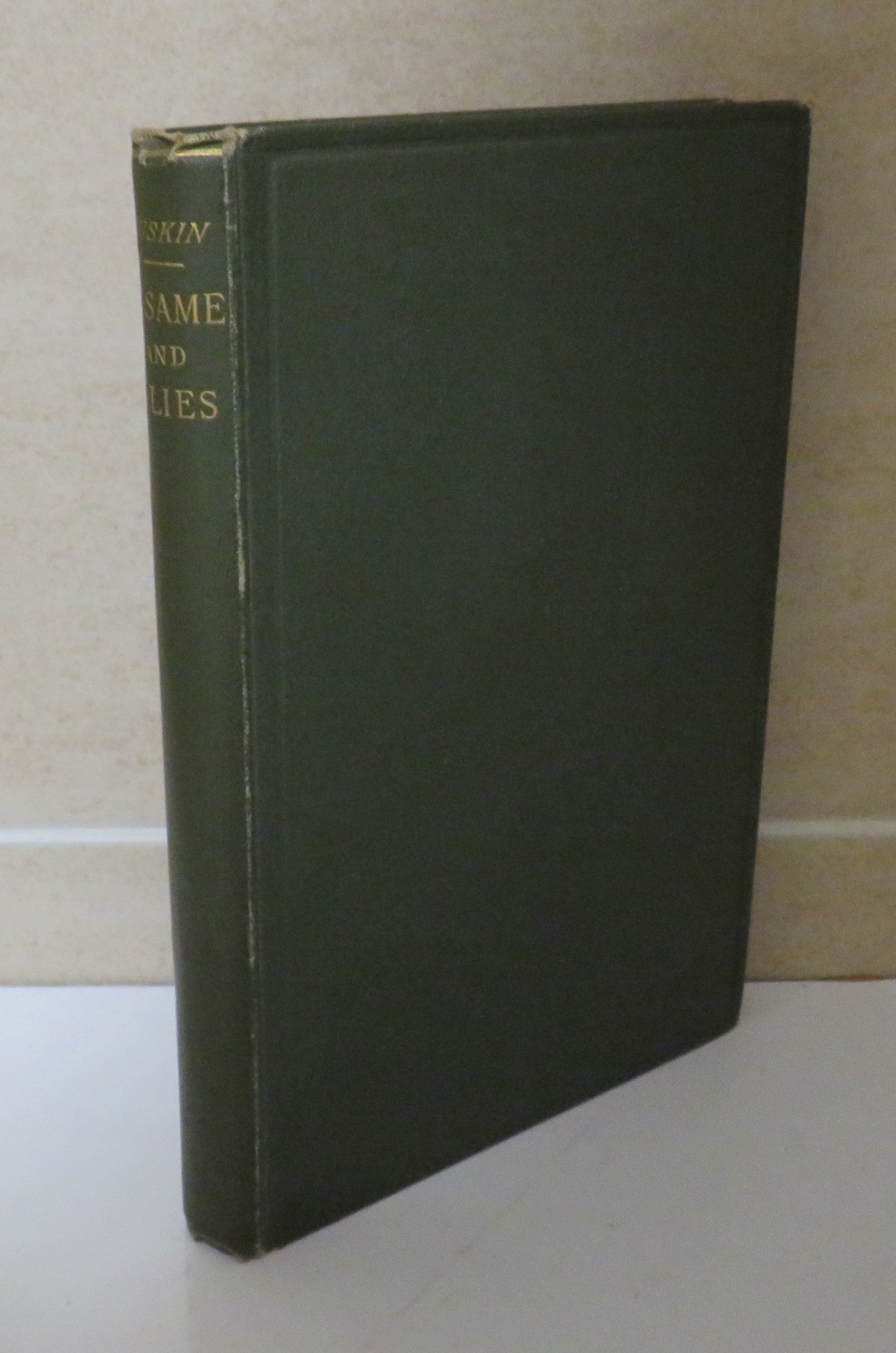 Sesame and Lilies Two Lectures By John Ruskin 1892