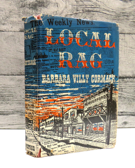 Local Rag By Barbara Villy Cormack 1951 1st Edition Author Signed