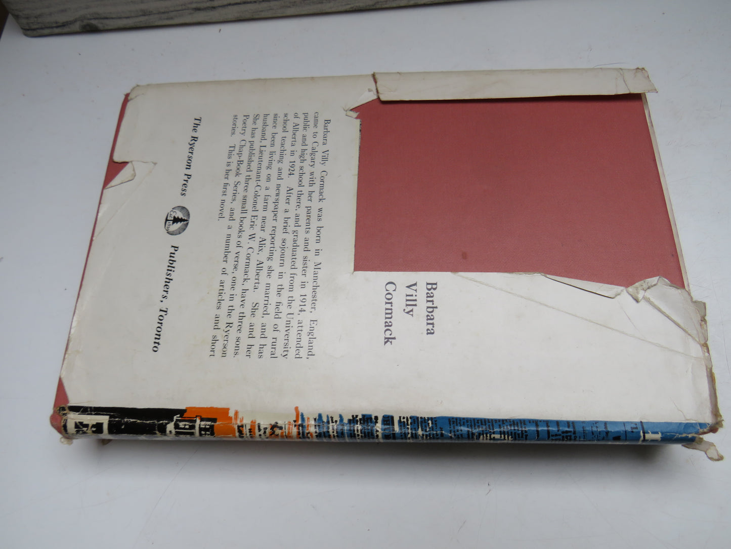 Local Rag By Barbara Villy Cormack 1951 1st Edition Author Signed