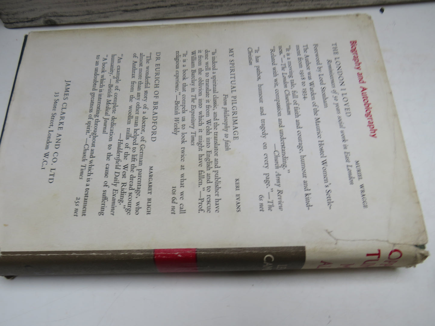 Opportunity My Ally By Lewis L.L. Cameron 1965