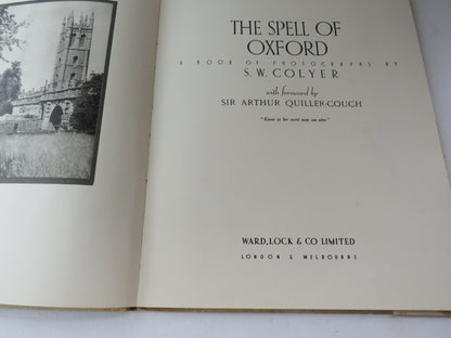 The Spell of Oxford A Book of Photographs By S.W. Colyer 1950 3rd Impression book image 5