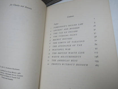 The Law and The Profits By C. Northcote Parkinson 1960