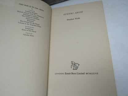 Others Abide By Humbert Wolfe 1927