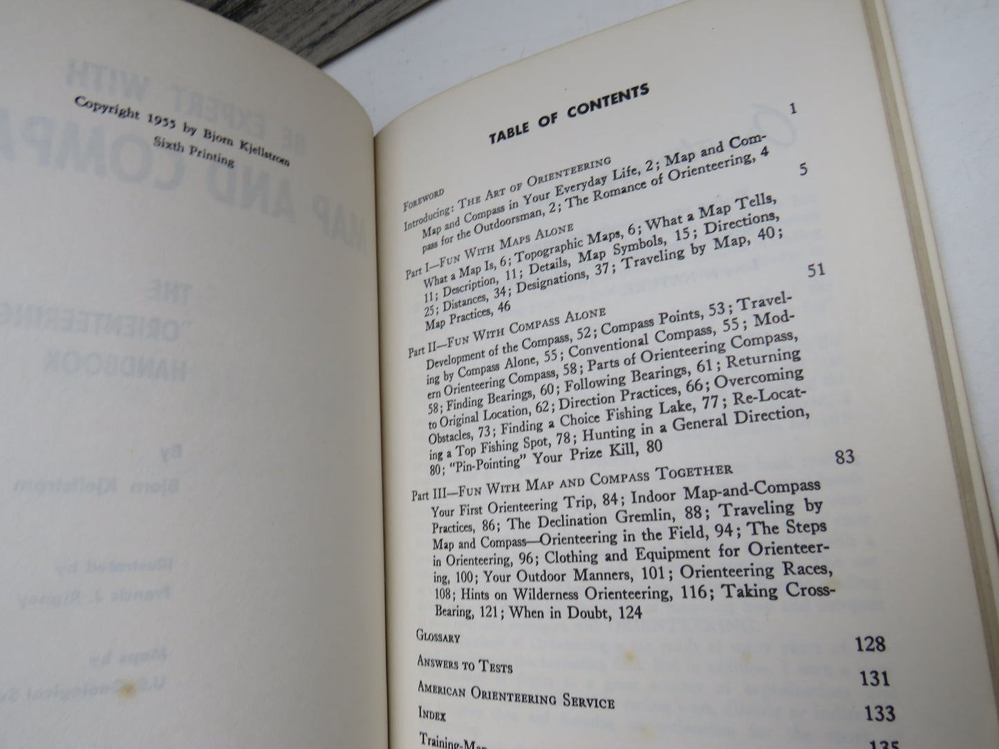 Be Expert With Map and Compass The "Orienteering" Handbook By Bjorn Kjellstrom 1955