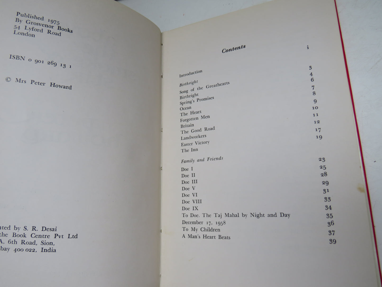 Above The Smoke & Stir By Peter Howard 1975