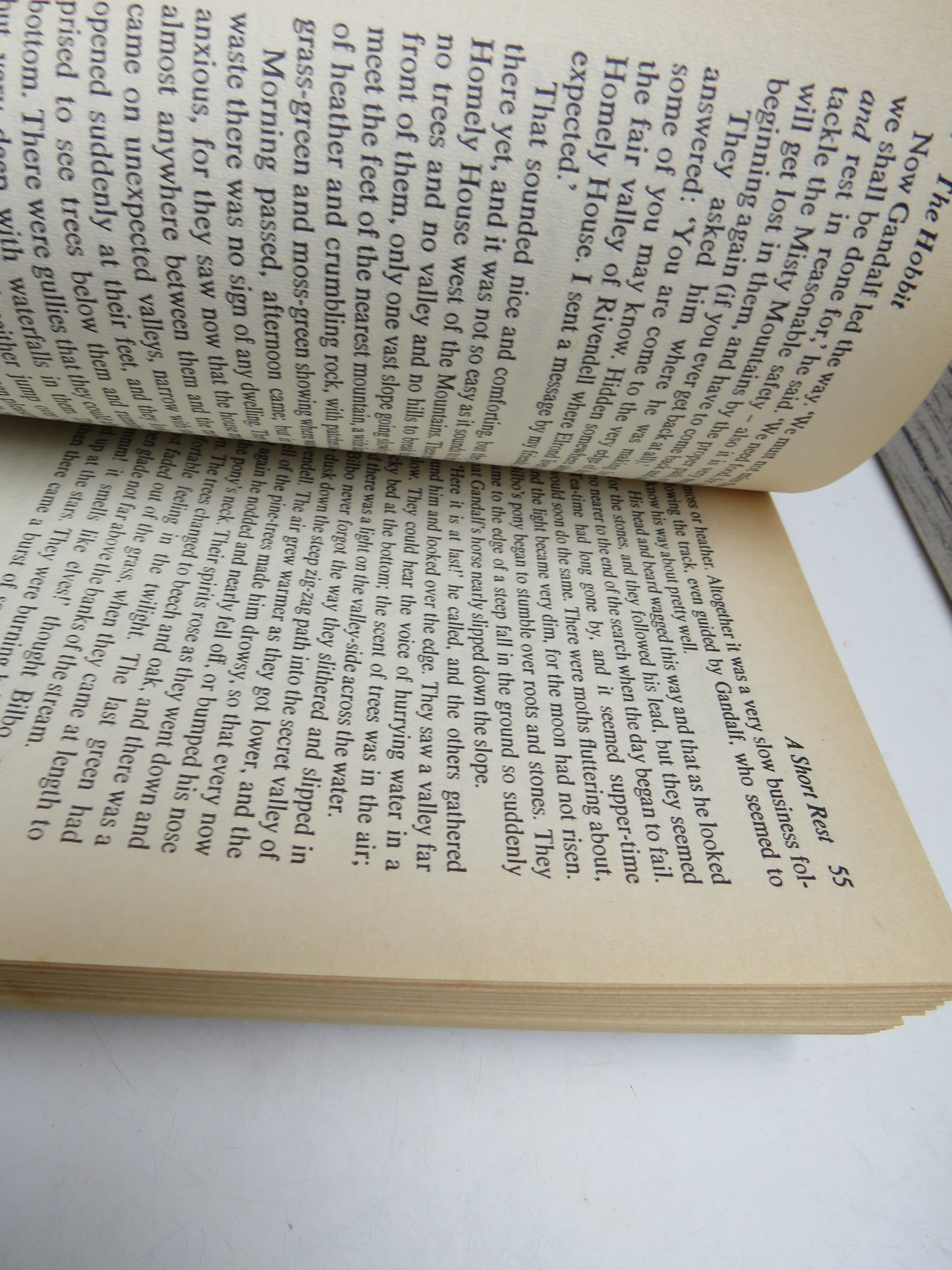 The Hobbit or There and Back Again By J.R.R. Tolkien 1984
