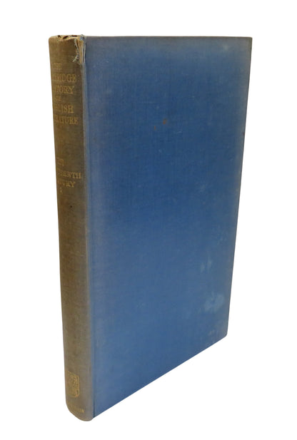The Cambridge History of English Literature Volume XII The Nineteenth Century 1933 book front cover