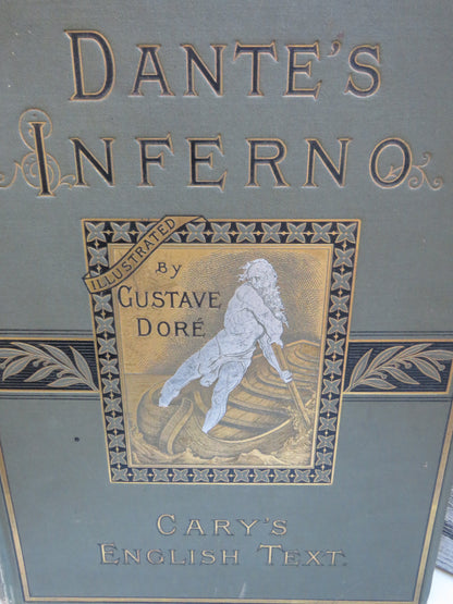 The Vision of Hell By Dante Alghieri Illustrated By M. Gustave Dore New Edition Large Heavy Book book image 2