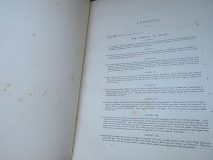 The Vision of Hell By Dante Alghieri Illustrated By M. Gustave Dore New Edition Large Heavy Book book image 5