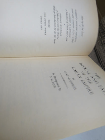 The Decline and Fall of the Roman Empire By Edward Gibbon 1974