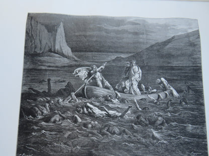 The Vision of Hell By Dante Alghieri Illustrated By M. Gustave Dore New Edition Large Heavy Book book image 8