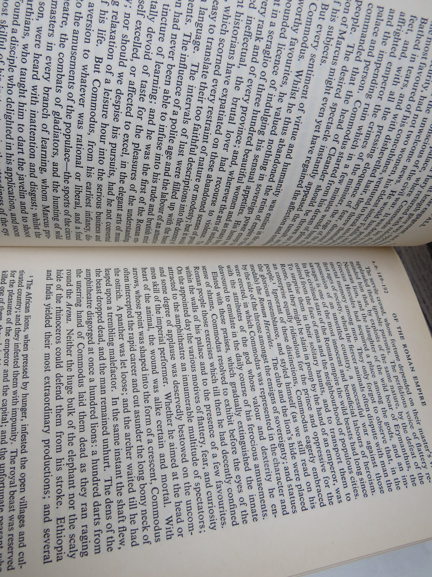 The Decline and Fall of the Roman Empire By Edward Gibbon 1974