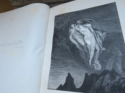 The Vision of Hell By Dante Alghieri Illustrated By M. Gustave Dore New Edition Large Heavy Book book image 9