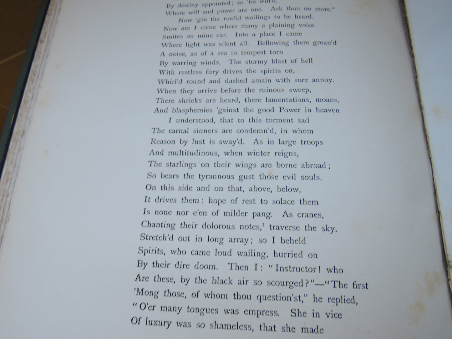 The Vision of Hell By Dante Alghieri Illustrated By M. Gustave Dore New Edition Large Heavy Book