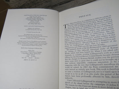 Roman Britain By Peter Salway 1985