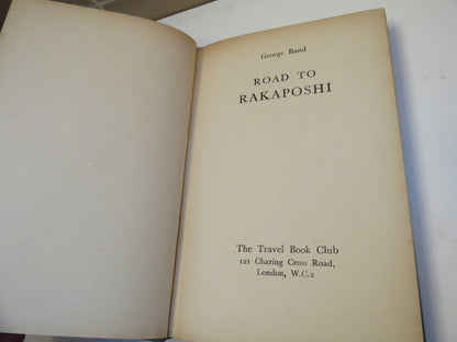 Road To Rakaposhi By George Band 1940 book image 3