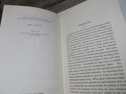 The Orkneyinga Saga Translated From The Icelandic By Jon A. Hjaltalin and Gilbert Goudie 1981