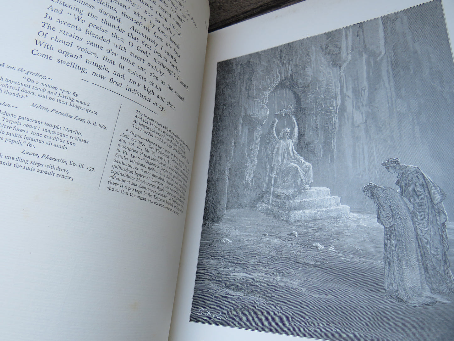 The Vision of Purgatory and Paradise By Dante Alighieri Illustrated By Gustave Dore Large Heavy Book