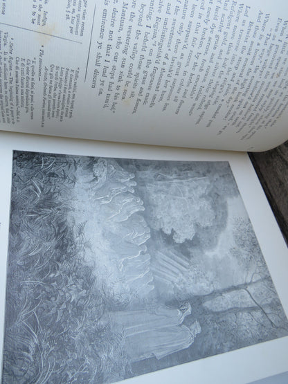 The Vision of Purgatory and Paradise By Dante Alighieri Illustrated By Gustave Dore Large Heavy Book book image 8