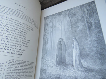 The Vision of Purgatory and Paradise By Dante Alighieri Illustrated By Gustave Dore Large Heavy Book book image 9