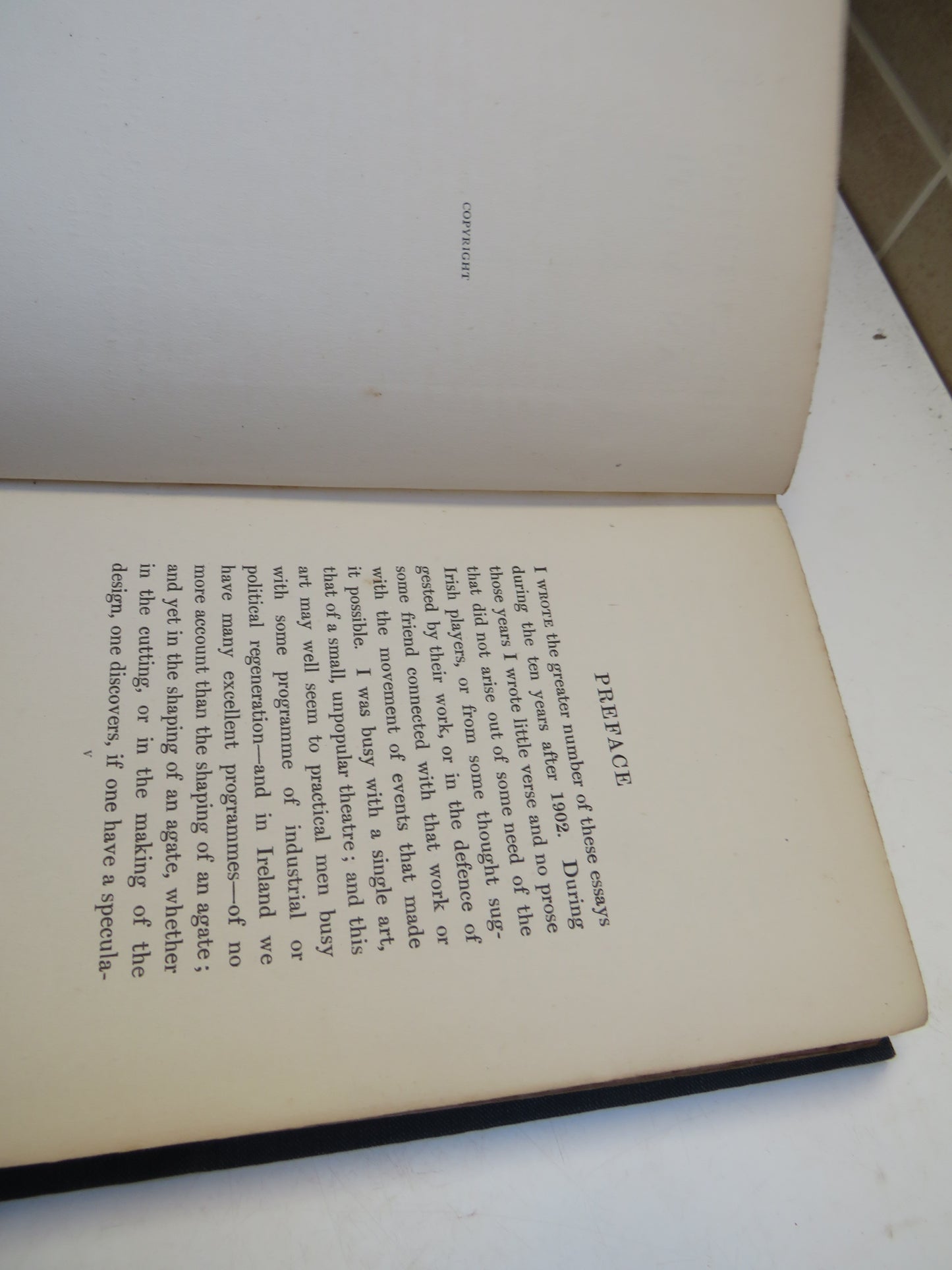 The Cutting Of An Agate By W. B. Yeats 1919