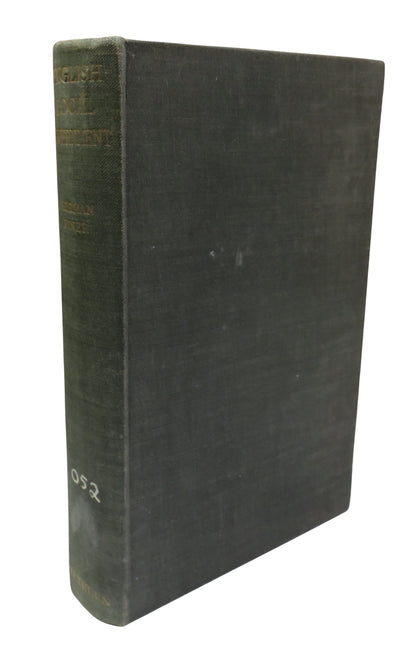 English Local Government By Herman Finer 1950 book front cover