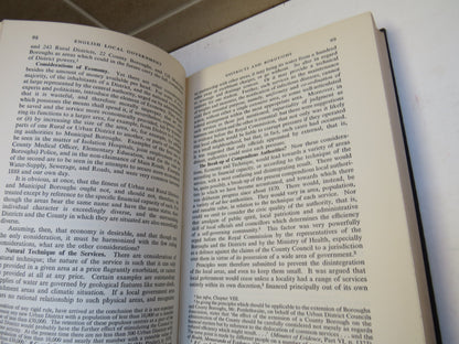 English Local Government By Herman Finer 1950 book image 6