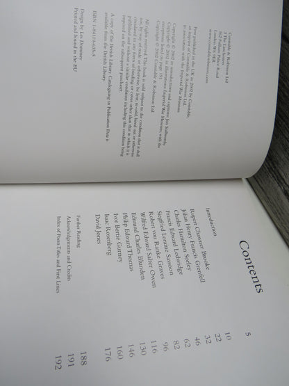 Anthem For Doomed Youth Twelve Soldier Poets of the First World War By Jon Stallworthy 2002